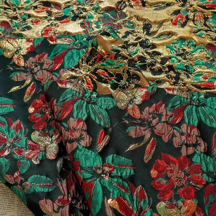 Volimon Flower Yarn Dyed Jacquard Fabric