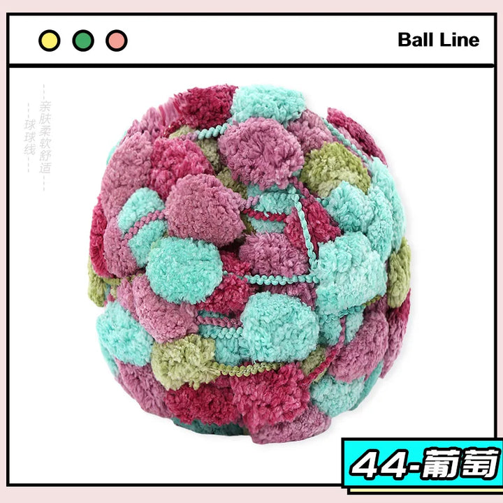 100g Colorful Thick Ball Yarn
