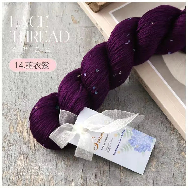 100g Tencel Sequin Yarn