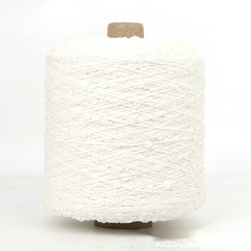 50g Metallic Sequin Yarn Sparkle Glitter