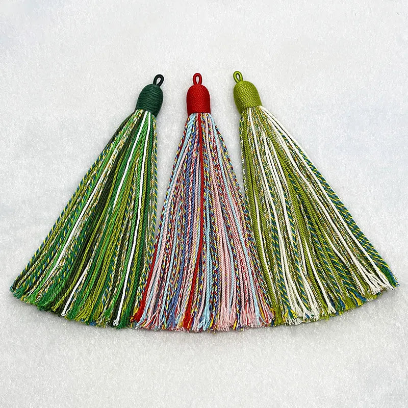 Sorelle 15cm Hand Twisted Cotton Thread Key Tassels