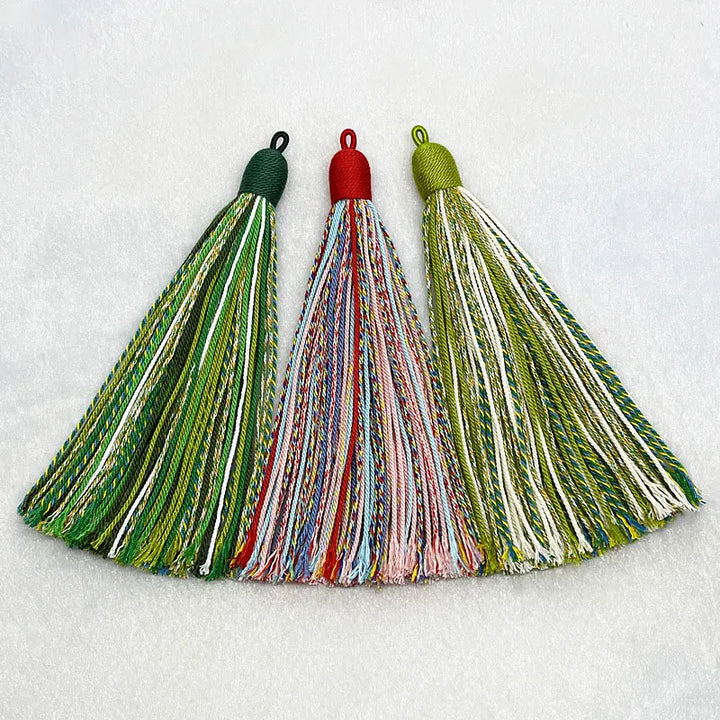 Sorelle 15cm Hand Twisted Cotton Thread Key Tassels