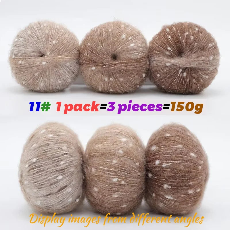 3 PC / 150g Gradient Soft Yarn