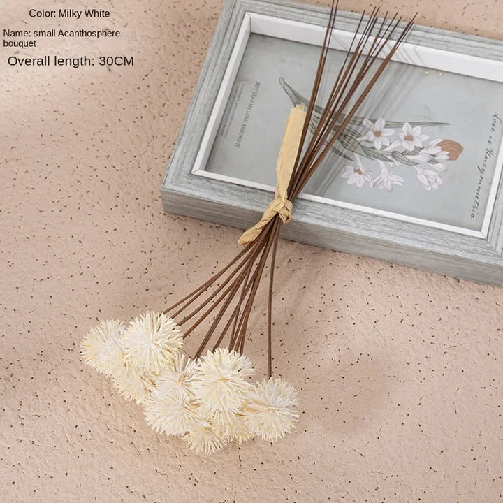 Svea 12pc Artificial Small Thorn Ball Bouquet