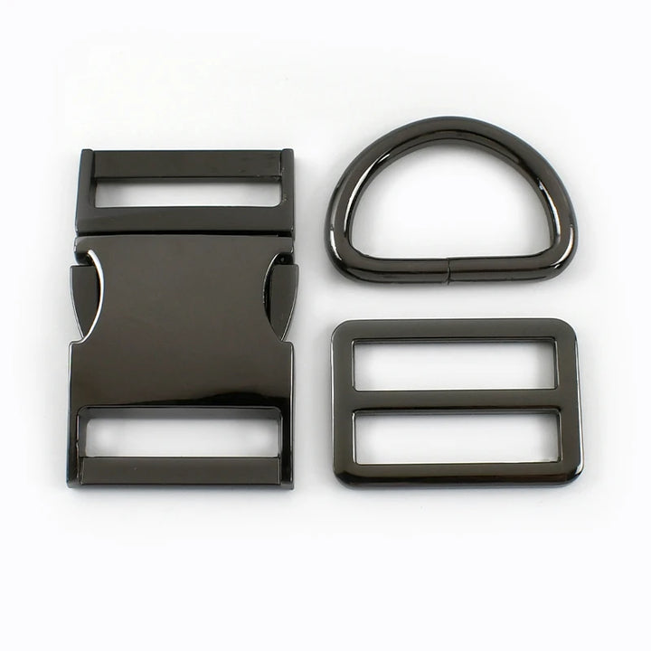 15-38mm Metal D Ring DIY Accessories Buckle Set