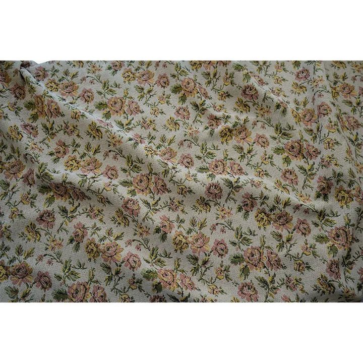 Inkoa Retro Rose Yarn Dyed Jacquard Fabric