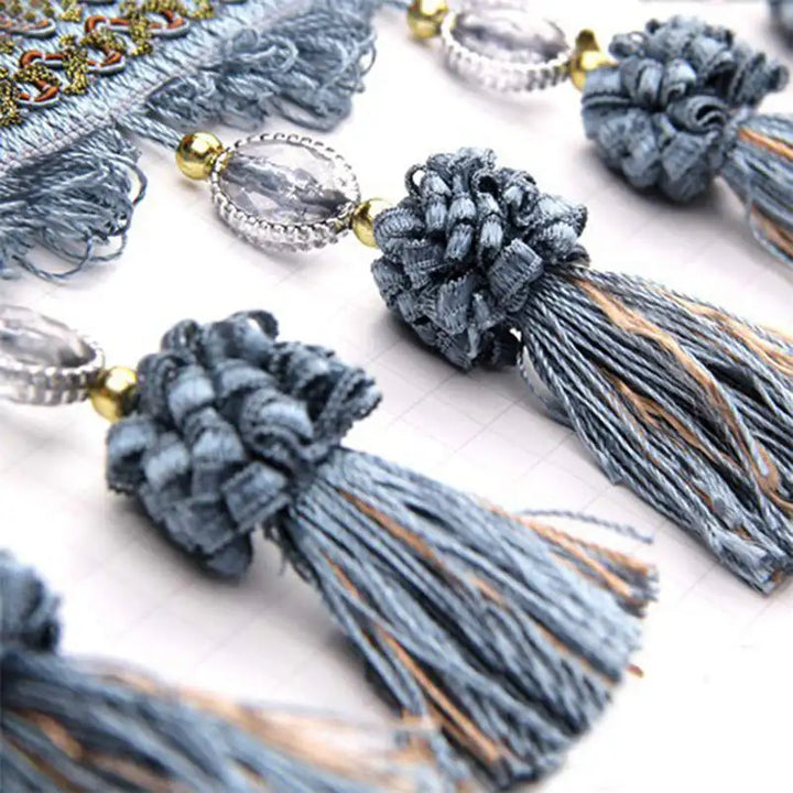 Mito Beaded Tassel Fringe Trim