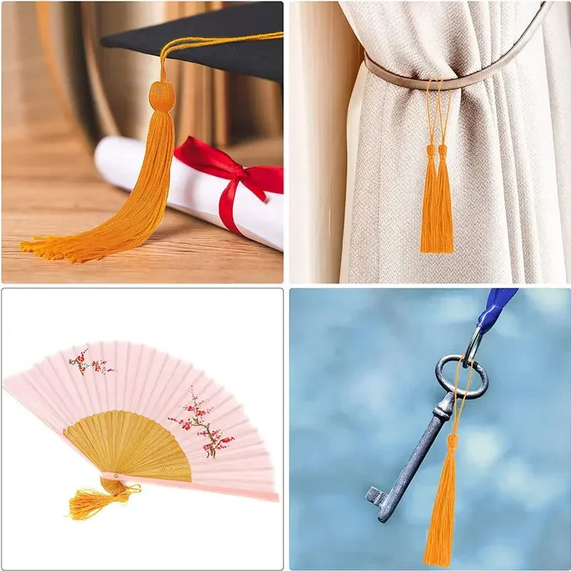 30 PC Orvani Silky Bookmark Tassels