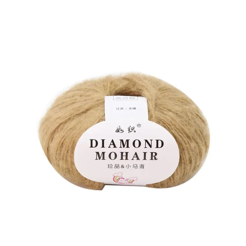 25g Mohair Wool Blended Yarn