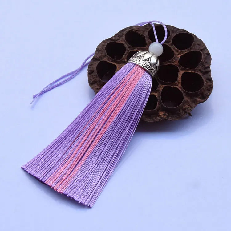 2 pc Belora Double Color Key Tassels