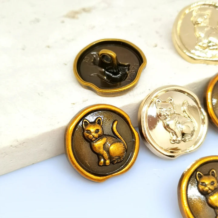 6 PC / Seth Metal Buttons