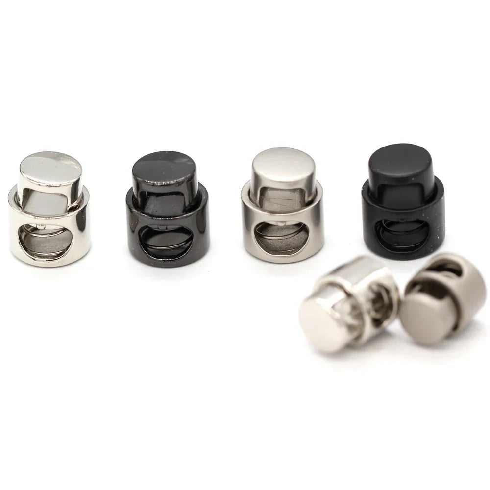 Fason 5Pcs 12mm Alloy Ball Spring Cord Lock Stopper