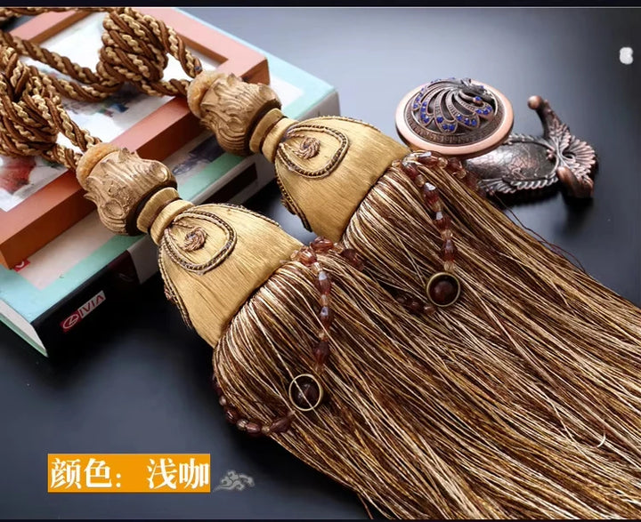 2 PC Navora Curtain Tiebacks