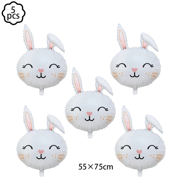 Inflatable Easter Rabbit Balloon Party Decor Supplies