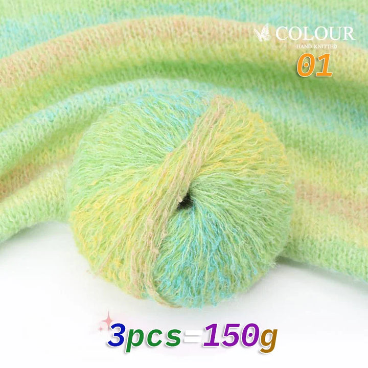 150g Colorful Gradient Yarn Ball