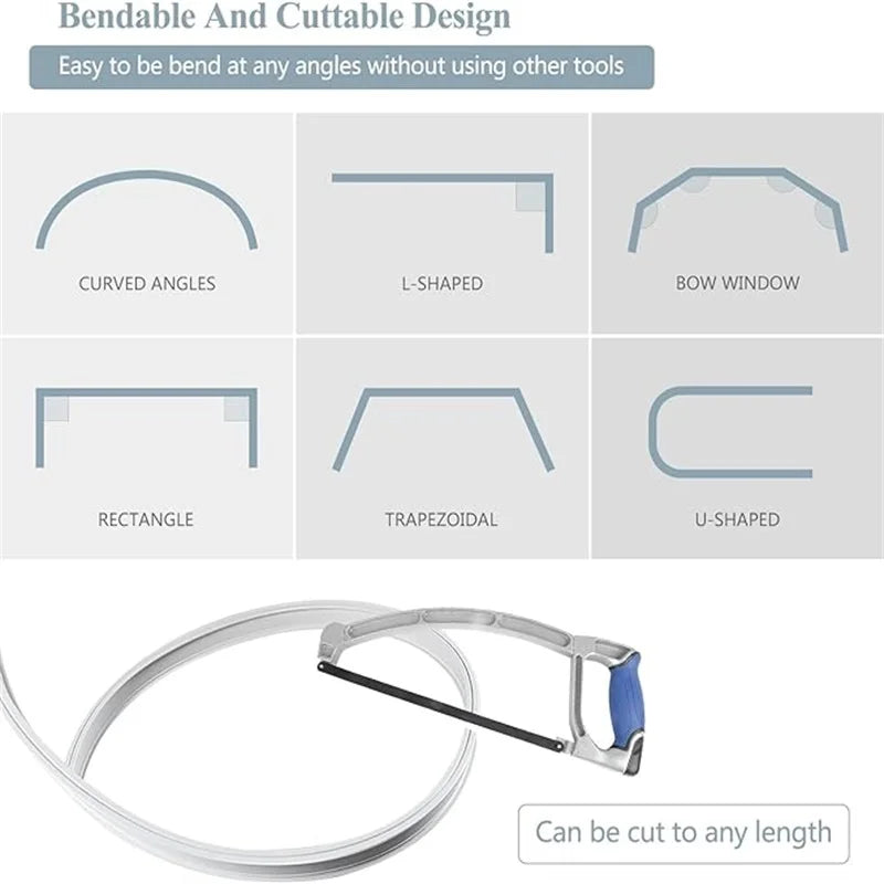 Flexible PVC Track