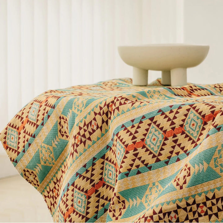 Vince Ethnic Yarn-Dyed Jacquard Fabric