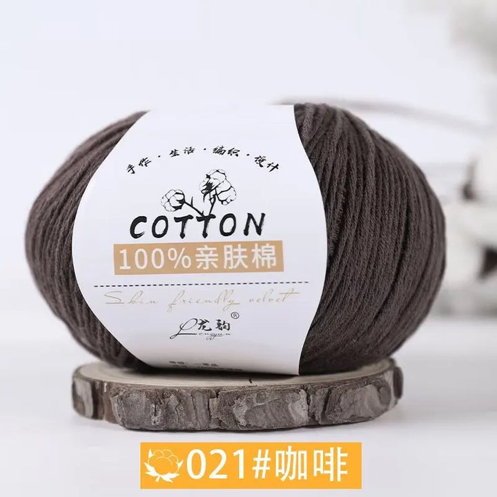 50g 100% Cotton Soft Colors Yarn Cotton