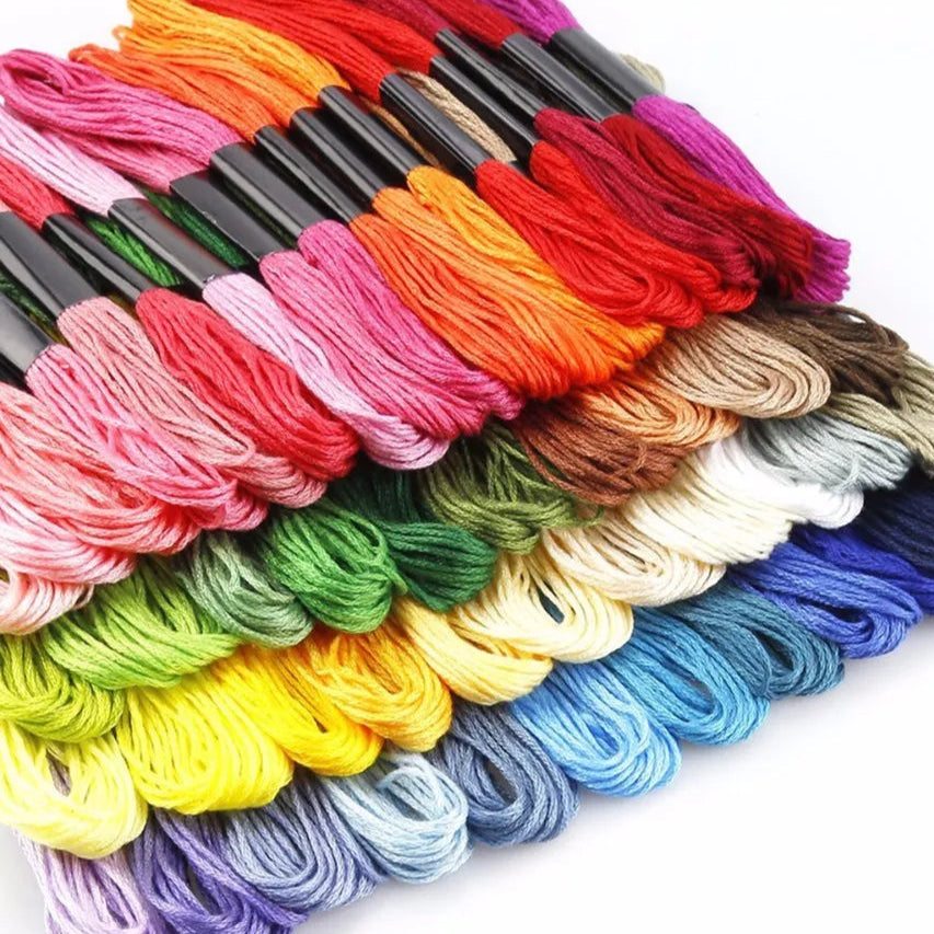 Polyester Cotton Embroidery Thread Set