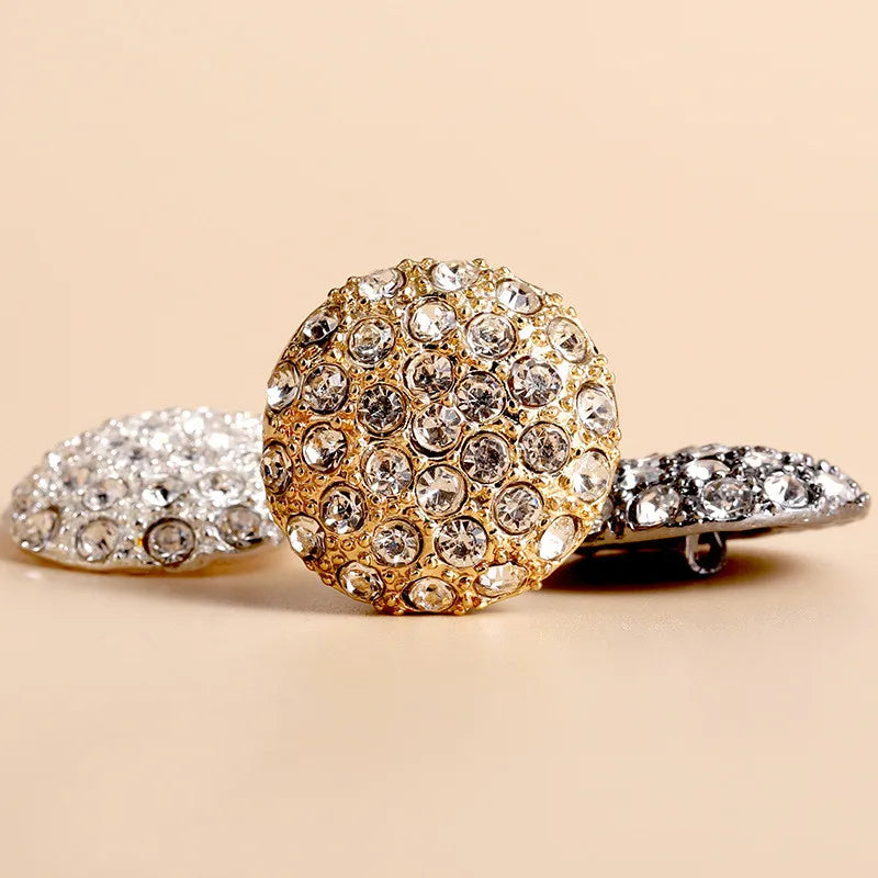 6 PC / Kelli Rhinestone Buttons