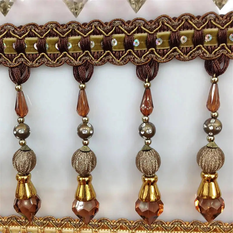 Fregrich Beaded Tassel Fringe Trim