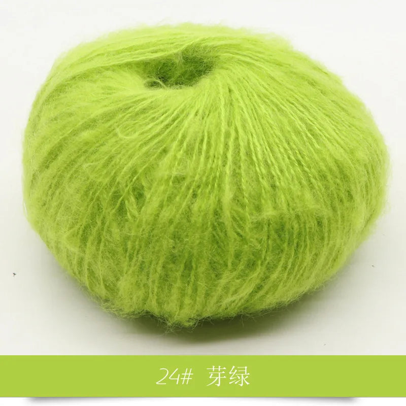 25g 1Pc Mohair Yarn for Hand Knitting