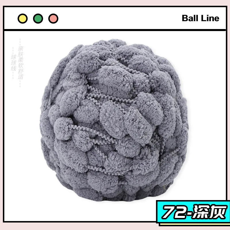 100g Colorful Thick Ball Yarn