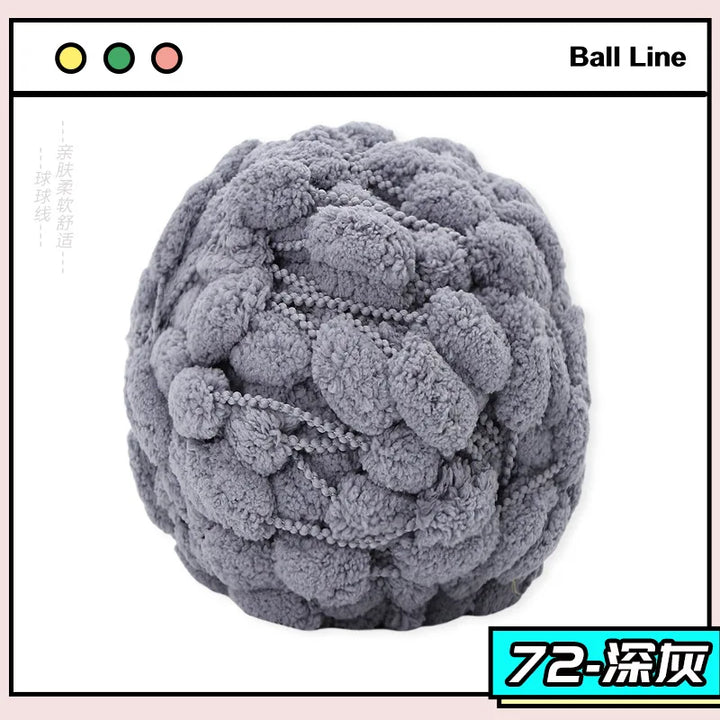 100g Colorful Thick Ball Yarn