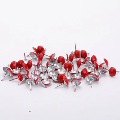 100pcs Colorful Round Upholstery Nails