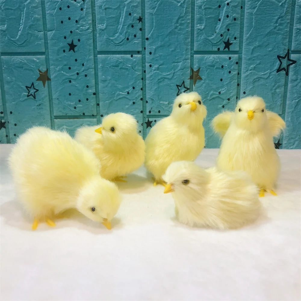 Easter Home Decor Doll Chicks