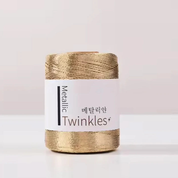 200g Ball Metallic Yarn Glitter Yarn