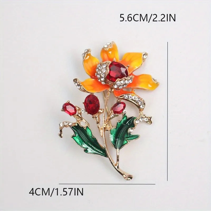 Beren Rhinestone Brooch