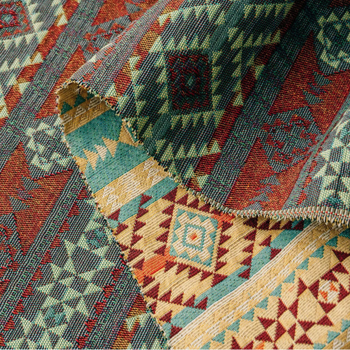 Vince Ethnic Yarn-Dyed Jacquard Fabric