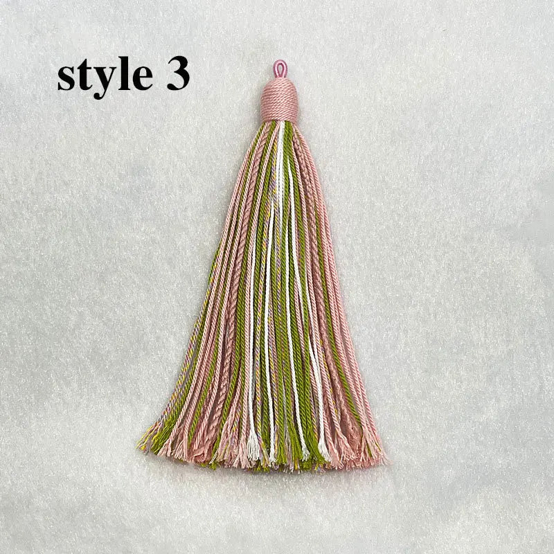 Sorelle 15cm Hand Twisted Cotton Thread Key Tassels