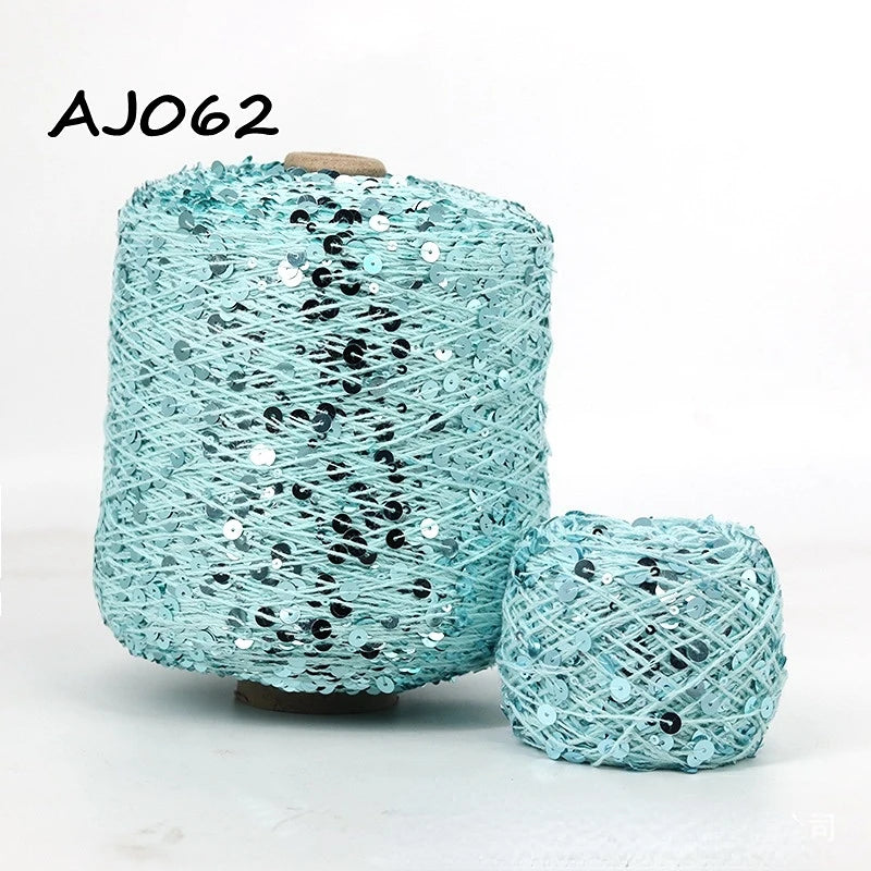 50g Metallic Sequin Yarn Sparkle Glitter
