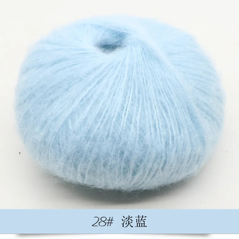 25g 1Pc Mohair Yarn for Hand Knitting