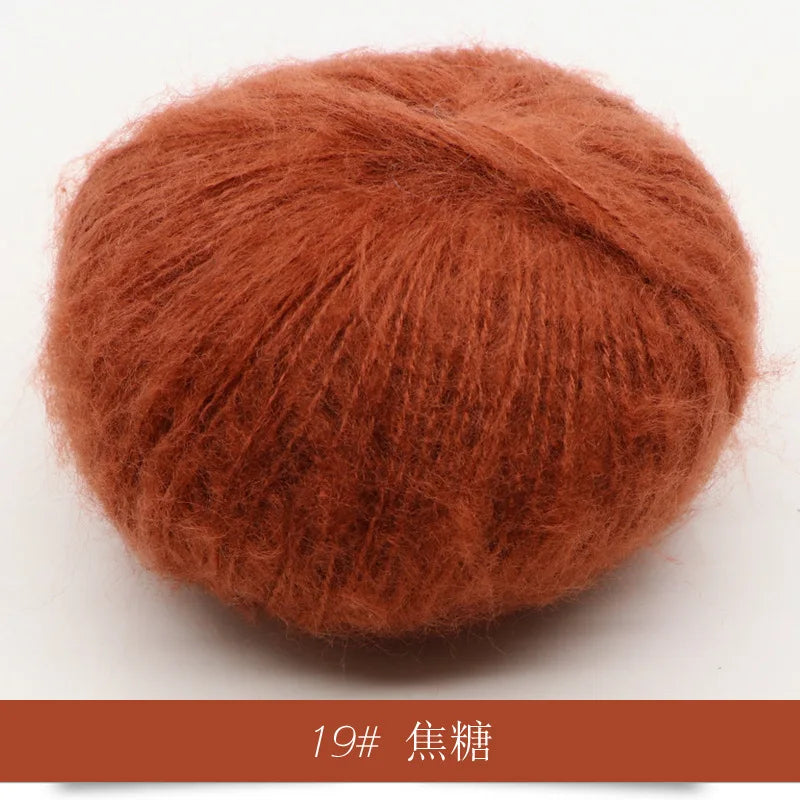 25g 1Pc Mohair Yarn for Hand Knitting