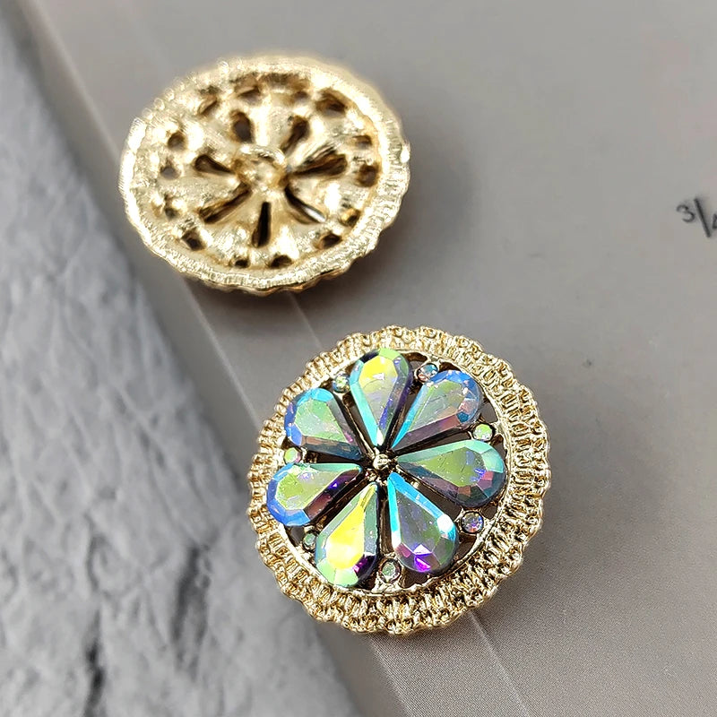 Daria Rhinestone Buttons