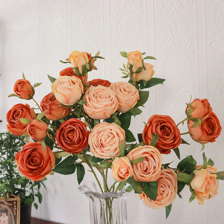 Belia 24 Inch Artificial Princess Rose Bouquet