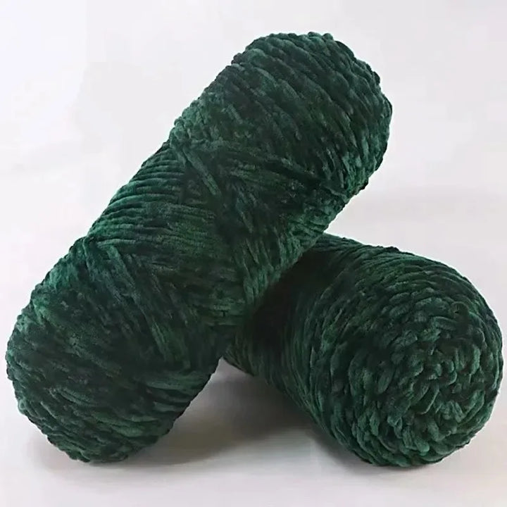 5PC/ Chenille Crochet Yarn