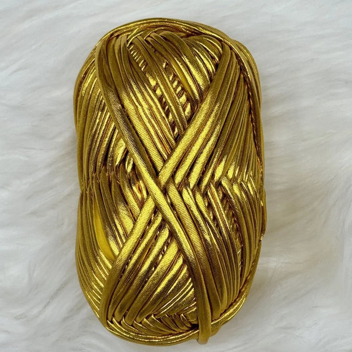 Metal Style Silver Cloth Strip Thread