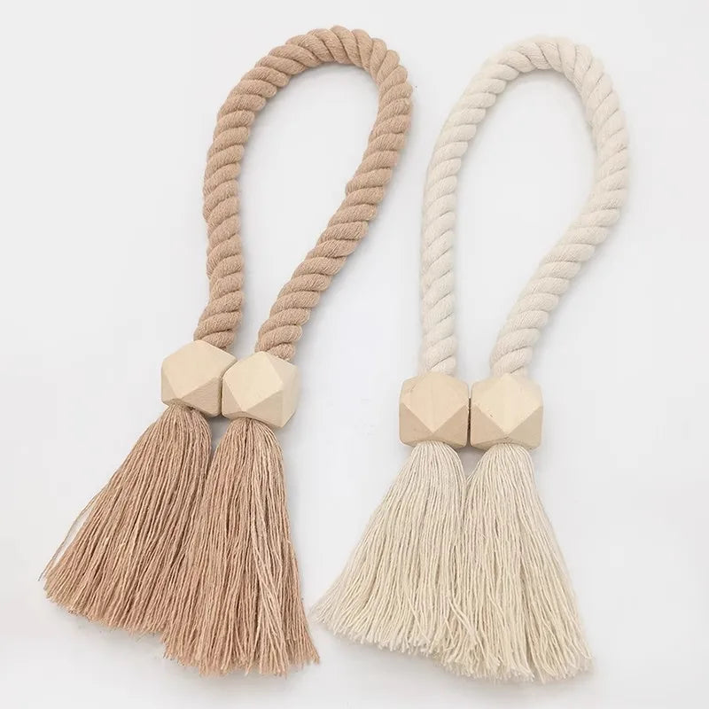 2 PC Delure Farmhouse Tieback