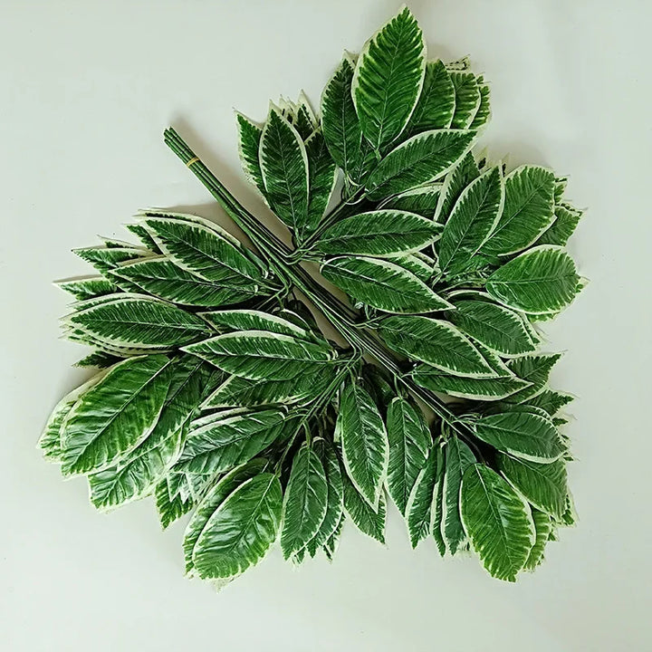 12pc Nuvola Artificial Banyan Leaf Leaves