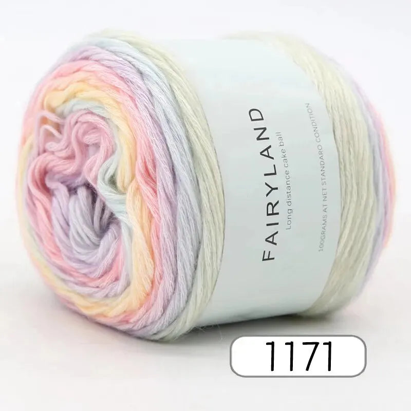 100g Gradient Rainbow Yarn