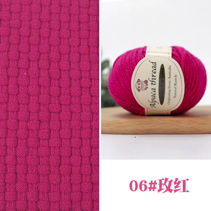 50g Alpaca Wool Yarn