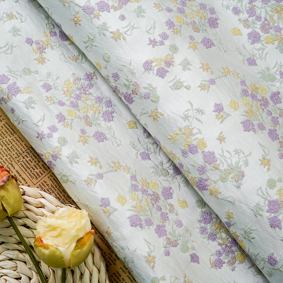 Jonha Little Flowers Jacquard Fabric