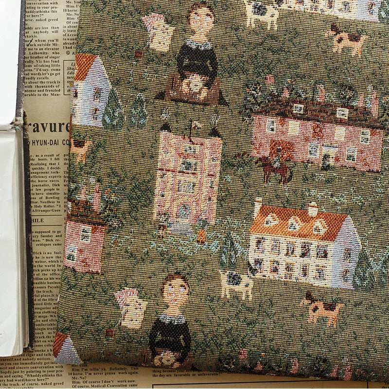 Adari Pastoral Woven Chenille Jacquard Fabric