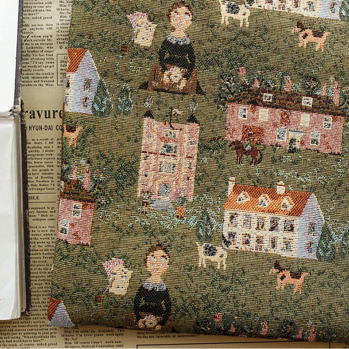 Adari Pastoral Woven Chenille Jacquard Fabric
