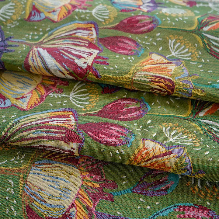 Hoilsea Floral Woven Chenille Jacquard Fabric