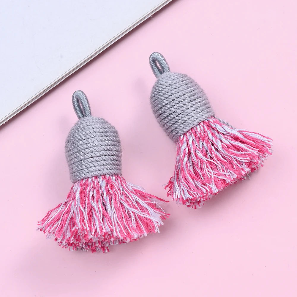 2 PC Nivelle Multicolor Tassel